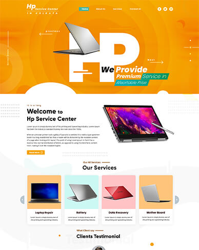 HP Service Center